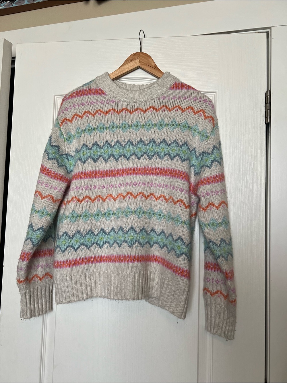 American Eagle Multicolor Wool-Blend Sweater - Picture 1 of 1